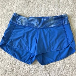 Lululemon Speed Shorts